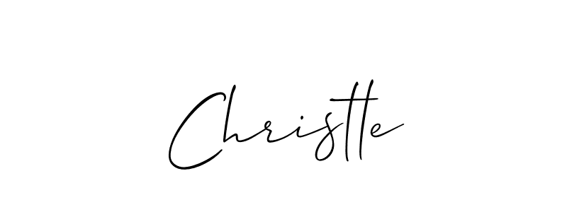 How to Draw Christle signature style? Allison_Script is a latest design signature styles for name Christle. Christle signature style 2 images and pictures png