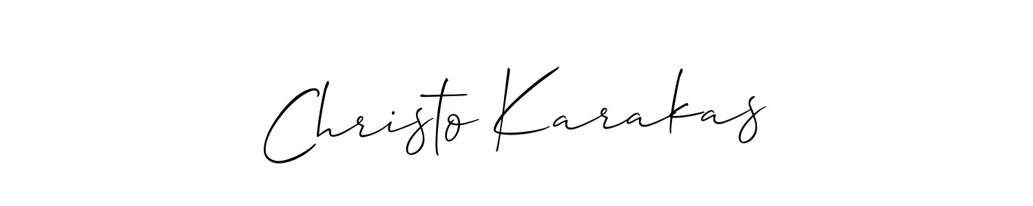 This is the best signature style for the Christo Karakas name. Also you like these signature font (Allison_Script). Mix name signature. Christo Karakas signature style 2 images and pictures png