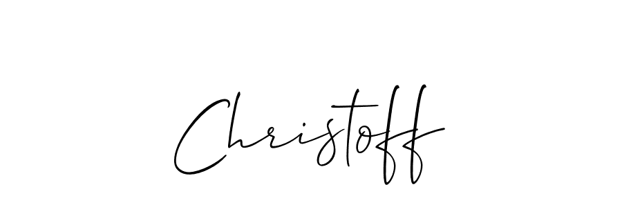 It looks lik you need a new signature style for name Christoff. Design unique handwritten (Allison_Script) signature with our free signature maker in just a few clicks. Christoff signature style 2 images and pictures png