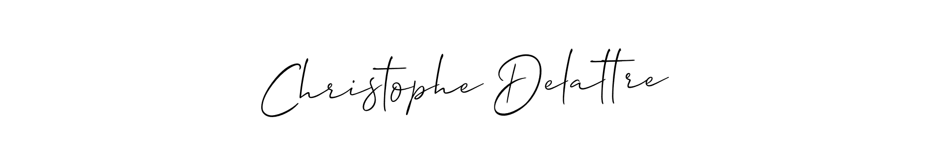 Allison_Script is a professional signature style that is perfect for those who want to add a touch of class to their signature. It is also a great choice for those who want to make their signature more unique. Get Christophe Delattre name to fancy signature for free. Christophe Delattre signature style 2 images and pictures png