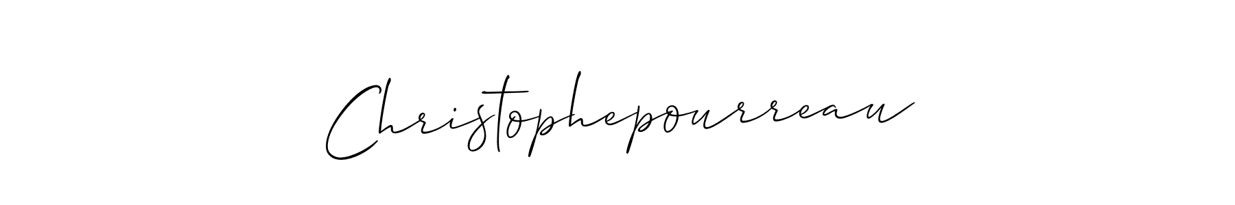 Make a short Christophepourreau signature style. Manage your documents anywhere anytime using Allison_Script. Create and add eSignatures, submit forms, share and send files easily. Christophepourreau signature style 2 images and pictures png