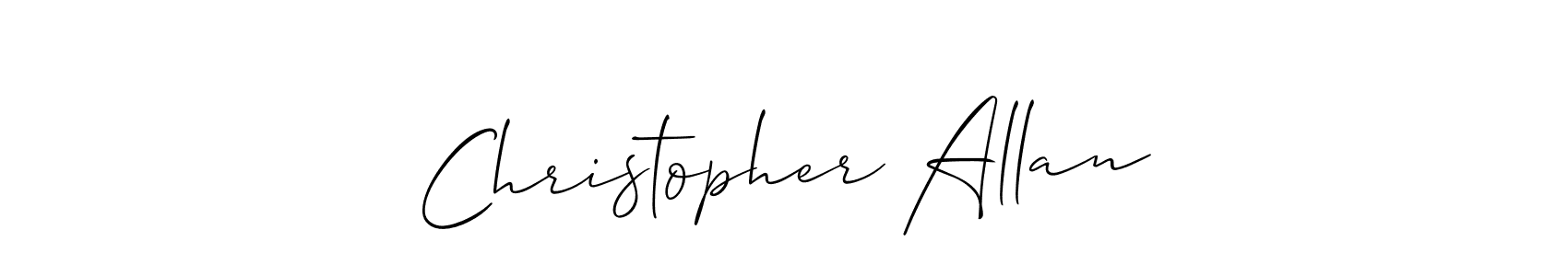 See photos of Christopher Allan official signature by Spectra . Check more albums & portfolios. Read reviews & check more about Allison_Script font. Christopher Allan signature style 2 images and pictures png