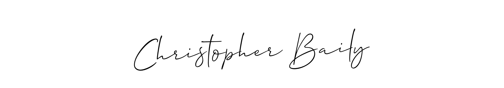 Make a beautiful signature design for name Christopher Baily. Use this online signature maker to create a handwritten signature for free. Christopher Baily signature style 2 images and pictures png