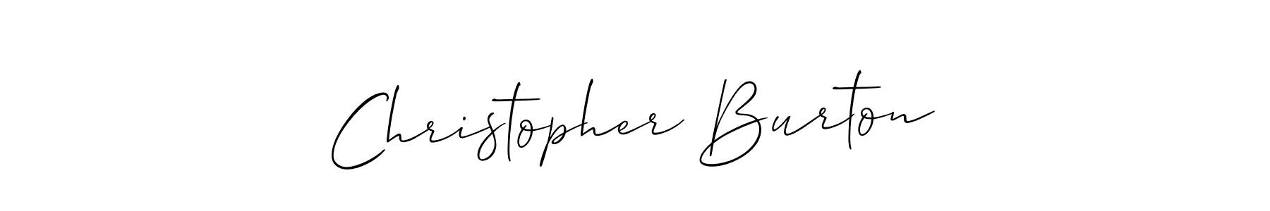 You can use this online signature creator to create a handwritten signature for the name Christopher Burton. This is the best online autograph maker. Christopher Burton signature style 2 images and pictures png