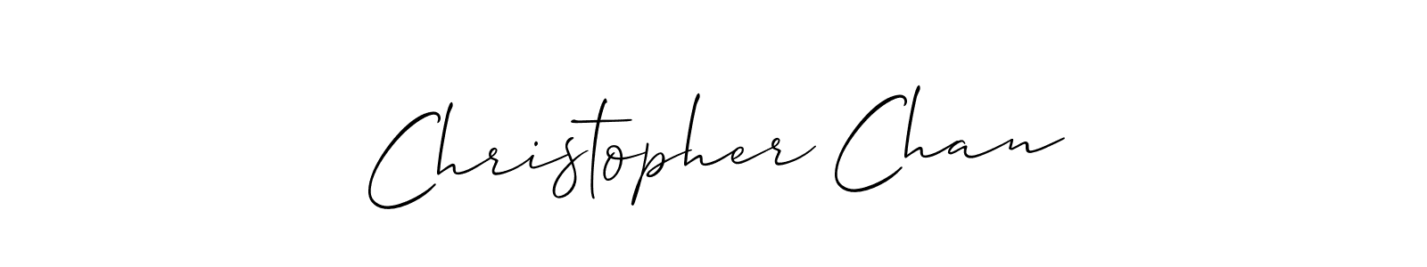 Allison_Script is a professional signature style that is perfect for those who want to add a touch of class to their signature. It is also a great choice for those who want to make their signature more unique. Get Christopher Chan name to fancy signature for free. Christopher Chan signature style 2 images and pictures png