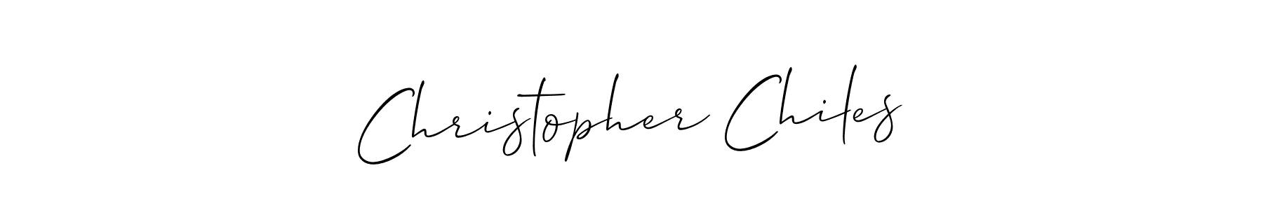This is the best signature style for the Christopher Chiles name. Also you like these signature font (Allison_Script). Mix name signature. Christopher Chiles signature style 2 images and pictures png