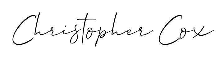 Build your personal autograph collection for name Christopher Cox with Allison_Script design. Browse, select, and save your favorites. Christopher Cox signature style 2 images and pictures png