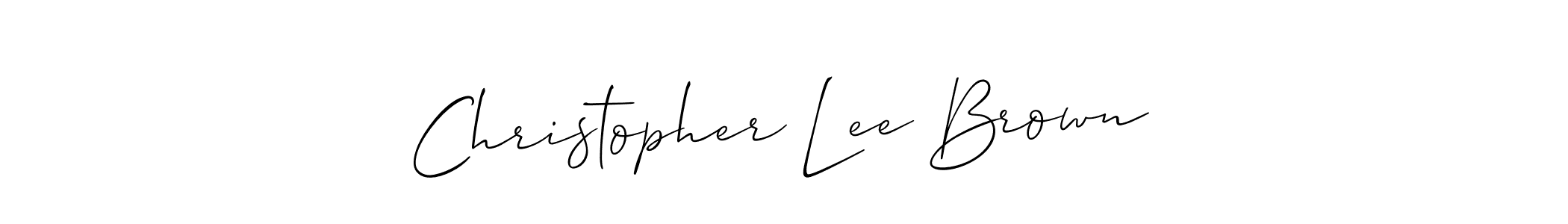 How to Draw Christopher Lee Brown signature style? Allison_Script is a latest design signature styles for name Christopher Lee Brown. Christopher Lee Brown signature style 2 images and pictures png