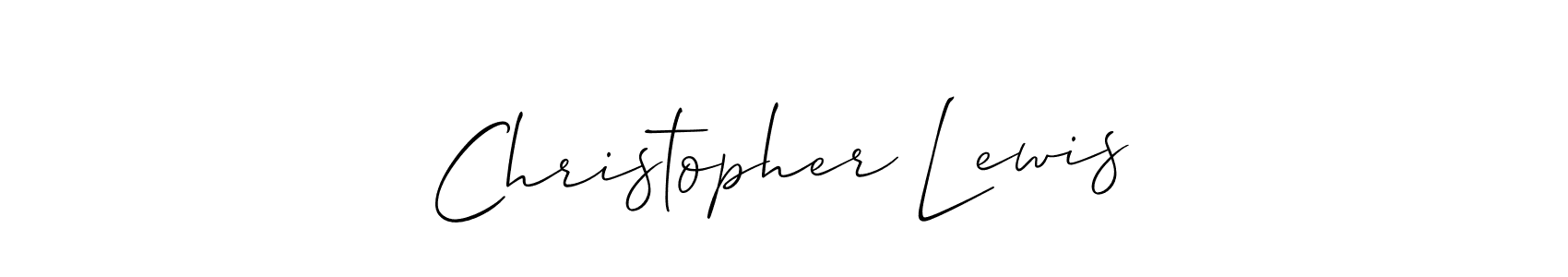 Similarly Allison_Script is the best handwritten signature design. Signature creator online .You can use it as an online autograph creator for name Christopher Lewis. Christopher Lewis signature style 2 images and pictures png