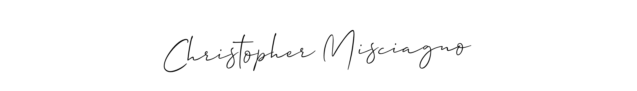 You can use this online signature creator to create a handwritten signature for the name Christopher Misciagno. This is the best online autograph maker. Christopher Misciagno signature style 2 images and pictures png