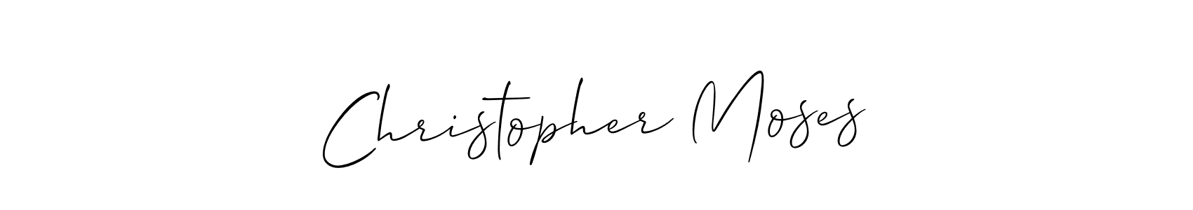 Make a beautiful signature design for name Christopher Moses. Use this online signature maker to create a handwritten signature for free. Christopher Moses signature style 2 images and pictures png