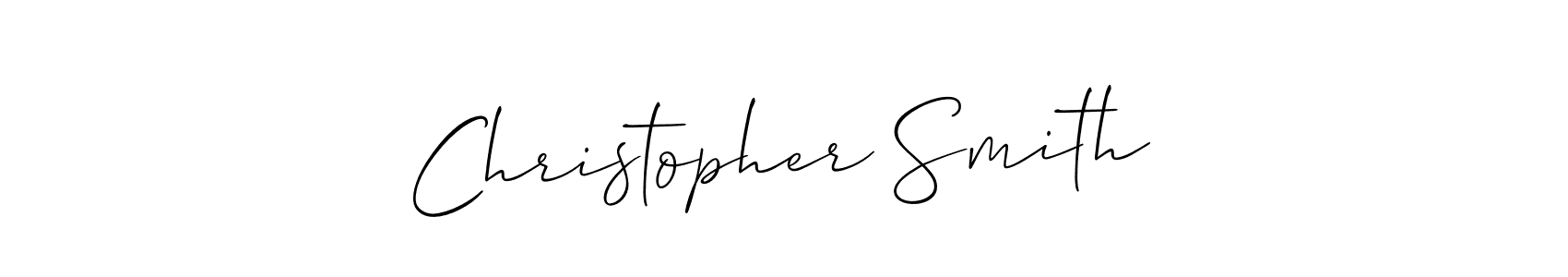 if you are searching for the best signature style for your name Christopher Smith. so please give up your signature search. here we have designed multiple signature styles  using Allison_Script. Christopher Smith signature style 2 images and pictures png