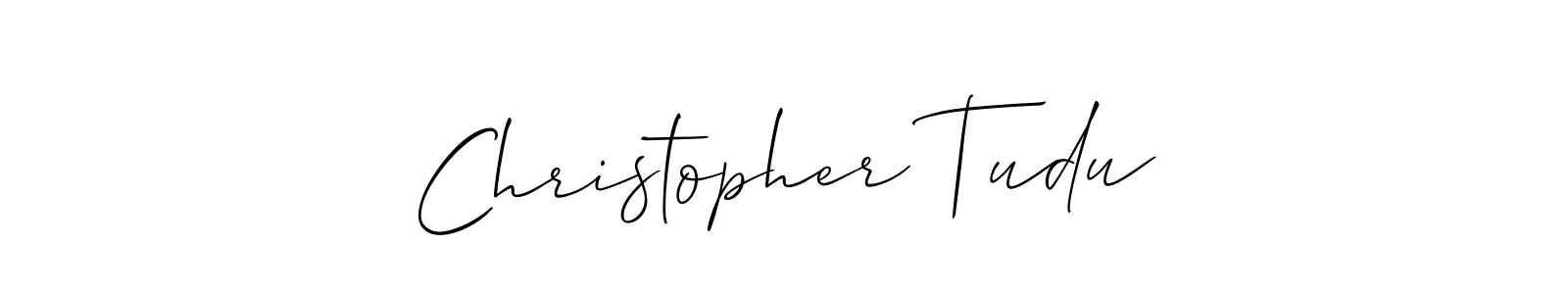 Here are the top 10 professional signature styles for the name Christopher Tudu. These are the best autograph styles you can use for your name. Christopher Tudu signature style 2 images and pictures png