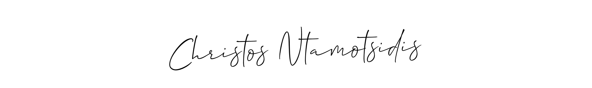 if you are searching for the best signature style for your name Christos Ntamotsidis. so please give up your signature search. here we have designed multiple signature styles  using Allison_Script. Christos Ntamotsidis signature style 2 images and pictures png