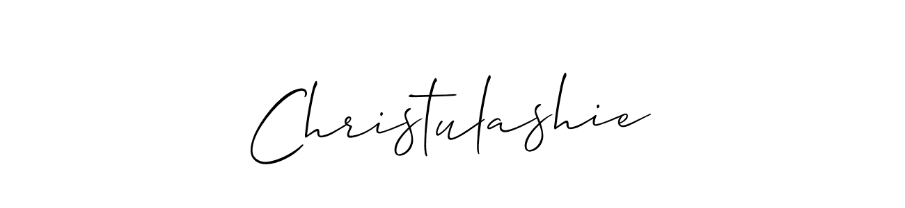 How to Draw Christulashie signature style? Allison_Script is a latest design signature styles for name Christulashie. Christulashie signature style 2 images and pictures png