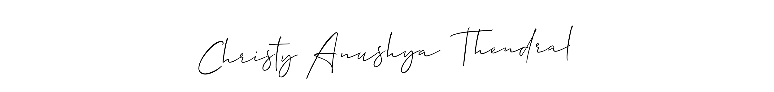 Check out images of Autograph of Christy Anushya  Thendral name. Actor Christy Anushya  Thendral Signature Style. Allison_Script is a professional sign style online. Christy Anushya  Thendral signature style 2 images and pictures png