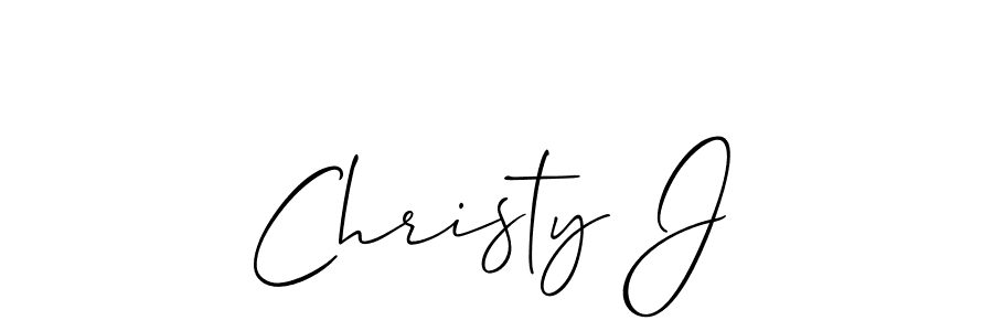 You can use this online signature creator to create a handwritten signature for the name Christy J. This is the best online autograph maker. Christy J signature style 2 images and pictures png