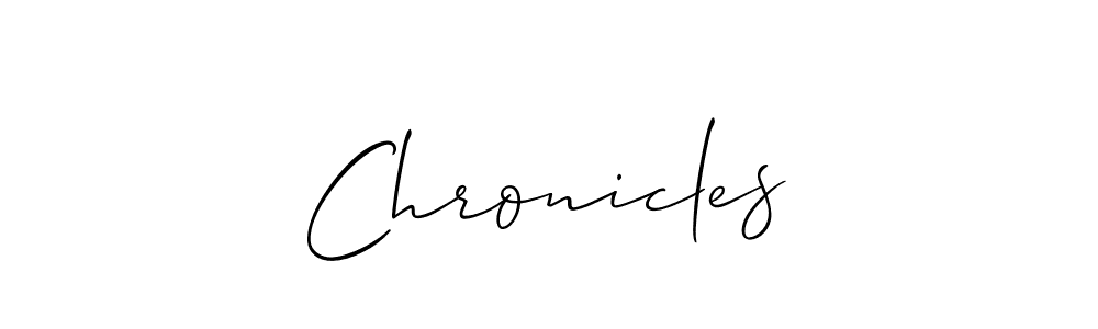 Similarly Allison_Script is the best handwritten signature design. Signature creator online .You can use it as an online autograph creator for name Chronicles. Chronicles signature style 2 images and pictures png