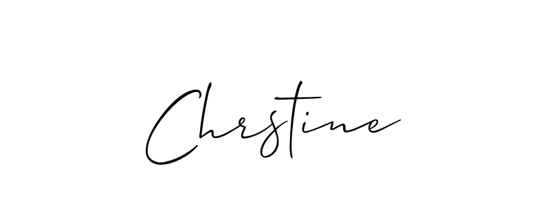 Allison_Script is a professional signature style that is perfect for those who want to add a touch of class to their signature. It is also a great choice for those who want to make their signature more unique. Get Chrstine name to fancy signature for free. Chrstine signature style 2 images and pictures png