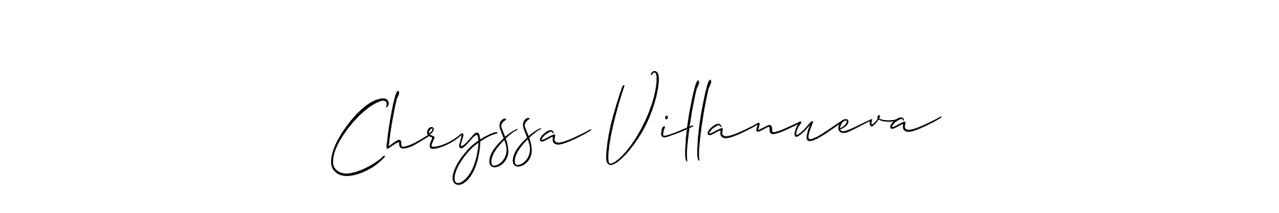 This is the best signature style for the Chryssa Villanueva name. Also you like these signature font (Allison_Script). Mix name signature. Chryssa Villanueva signature style 2 images and pictures png