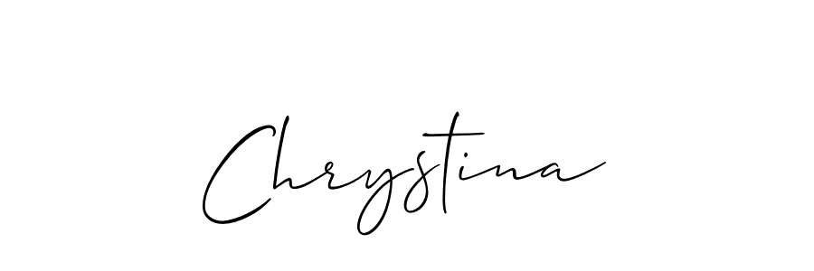 Also You can easily find your signature by using the search form. We will create Chrystina name handwritten signature images for you free of cost using Allison_Script sign style. Chrystina signature style 2 images and pictures png