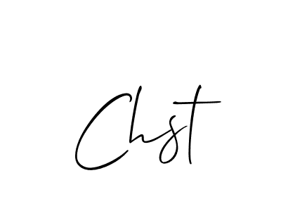 How to Draw Chst signature style? Allison_Script is a latest design signature styles for name Chst. Chst signature style 2 images and pictures png