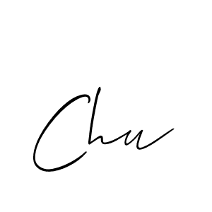 It looks lik you need a new signature style for name Chu. Design unique handwritten (Allison_Script) signature with our free signature maker in just a few clicks. Chu signature style 2 images and pictures png