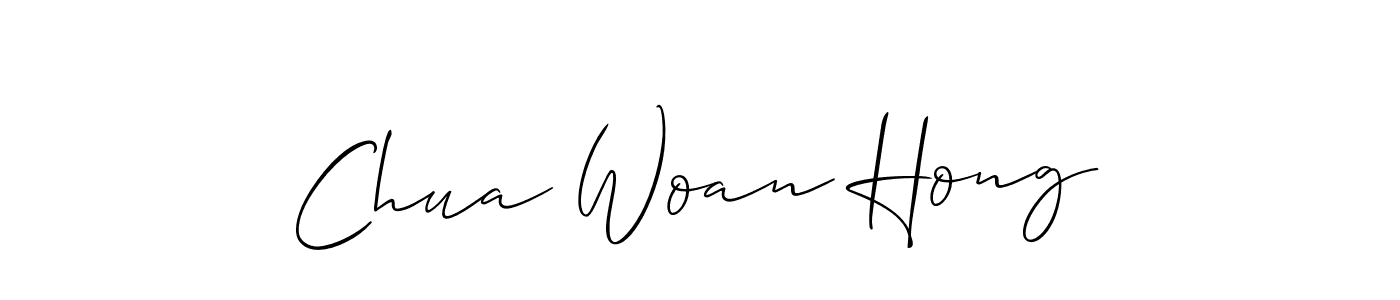 Check out images of Autograph of Chua Woan Hong name. Actor Chua Woan Hong Signature Style. Allison_Script is a professional sign style online. Chua Woan Hong signature style 2 images and pictures png