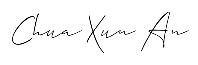 Transform the name Chua Xun An into a signature masterpiece using Allison_Script font. Ideal for photographers, artists, and creators looking for watermarks. Chua Xun An signature style 2 images and pictures png