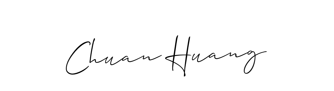 It looks lik you need a new signature style for name Chuan Huang. Design unique handwritten (Allison_Script) signature with our free signature maker in just a few clicks. Chuan Huang signature style 2 images and pictures png