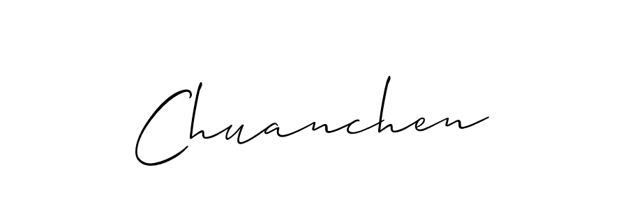 Make a beautiful signature design for name Chuanchen. Use this online signature maker to create a handwritten signature for free. Chuanchen signature style 2 images and pictures png