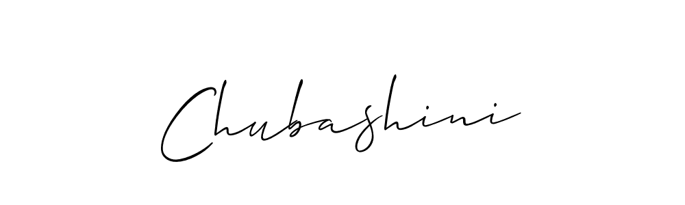 Similarly Allison_Script is the best handwritten signature design. Signature creator online .You can use it as an online autograph creator for name Chubashini. Chubashini signature style 2 images and pictures png