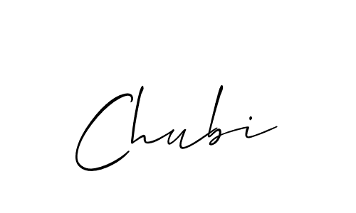 Best and Professional Signature Style for Chubi. Allison_Script Best Signature Style Collection. Chubi signature style 2 images and pictures png