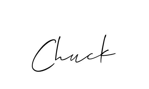 Also we have Chuck name is the best signature style. Create professional handwritten signature collection using Allison_Script autograph style. Chuck signature style 2 images and pictures png