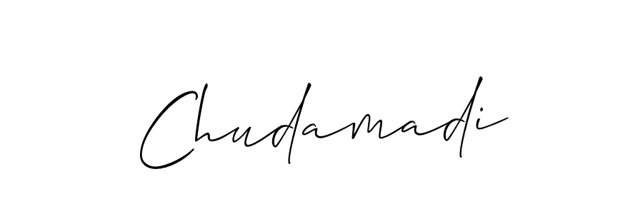 Best and Professional Signature Style for Chudamadi. Allison_Script Best Signature Style Collection. Chudamadi signature style 2 images and pictures png