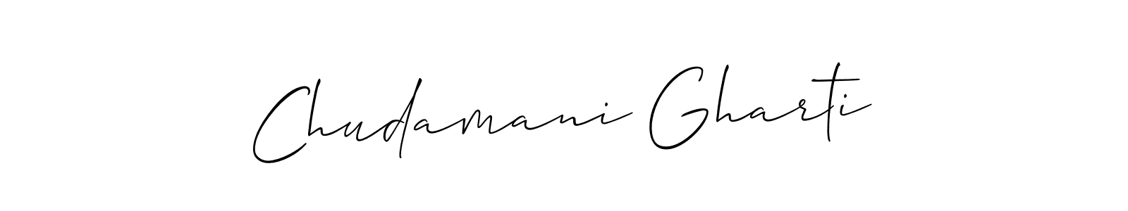 It looks lik you need a new signature style for name Chudamani Gharti. Design unique handwritten (Allison_Script) signature with our free signature maker in just a few clicks. Chudamani Gharti signature style 2 images and pictures png