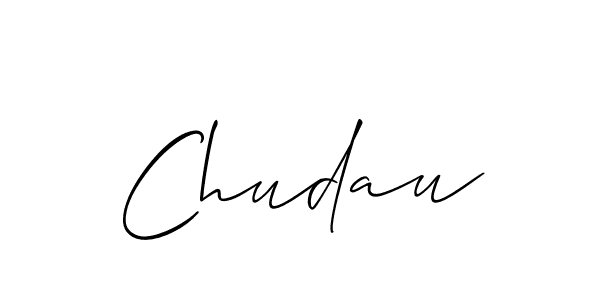 Also You can easily find your signature by using the search form. We will create Chudau name handwritten signature images for you free of cost using Allison_Script sign style. Chudau signature style 2 images and pictures png