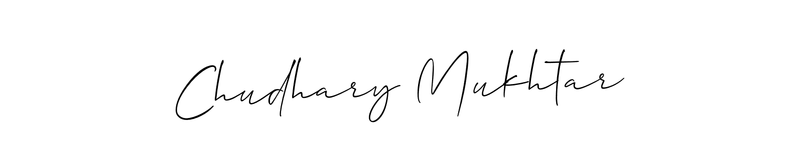 How to Draw Chudhary Mukhtar signature style? Allison_Script is a latest design signature styles for name Chudhary Mukhtar. Chudhary Mukhtar signature style 2 images and pictures png