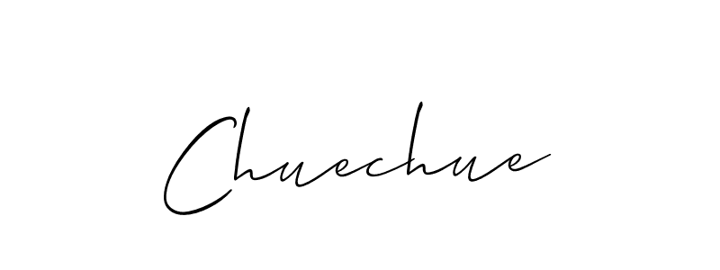 Make a short Chuechue signature style. Manage your documents anywhere anytime using Allison_Script. Create and add eSignatures, submit forms, share and send files easily. Chuechue signature style 2 images and pictures png