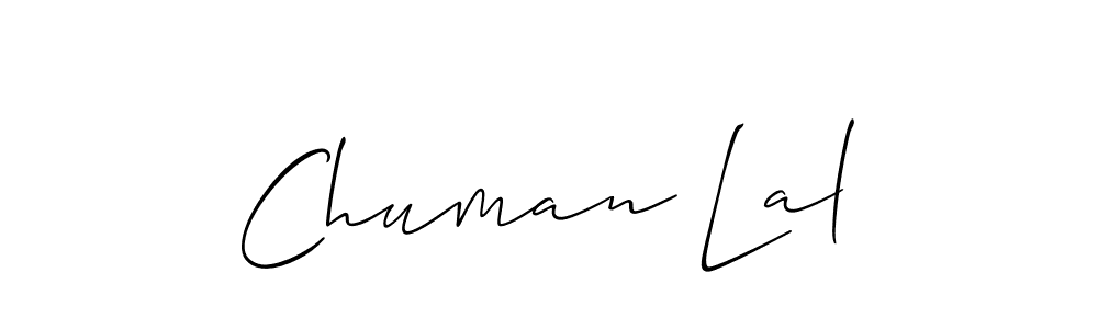 Once you've used our free online signature maker to create your best signature Allison_Script style, it's time to enjoy all of the benefits that Chuman Lal name signing documents. Chuman Lal signature style 2 images and pictures png