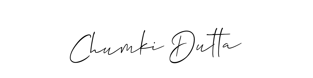 Also You can easily find your signature by using the search form. We will create Chumki Dutta name handwritten signature images for you free of cost using Allison_Script sign style. Chumki Dutta signature style 2 images and pictures png