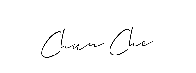 Once you've used our free online signature maker to create your best signature Allison_Script style, it's time to enjoy all of the benefits that Chun Che name signing documents. Chun Che signature style 2 images and pictures png