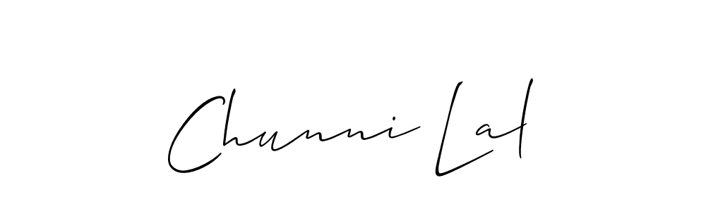 Once you've used our free online signature maker to create your best signature Allison_Script style, it's time to enjoy all of the benefits that Chunni Lal name signing documents. Chunni Lal signature style 2 images and pictures png