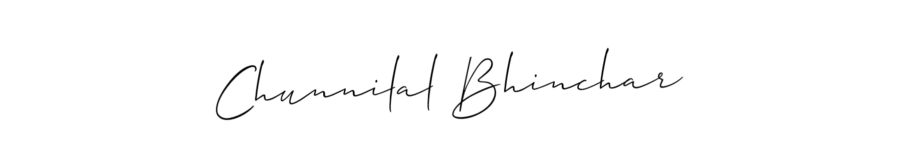 You can use this online signature creator to create a handwritten signature for the name Chunnilal Bhinchar. This is the best online autograph maker. Chunnilal Bhinchar signature style 2 images and pictures png