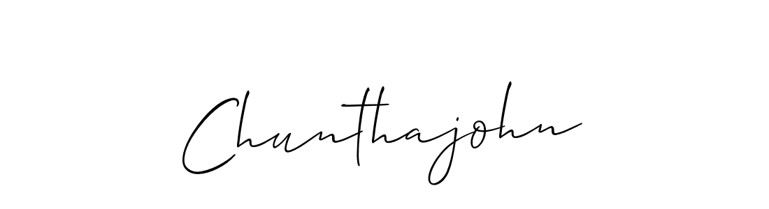 Once you've used our free online signature maker to create your best signature Allison_Script style, it's time to enjoy all of the benefits that Chunthajohn name signing documents. Chunthajohn signature style 2 images and pictures png