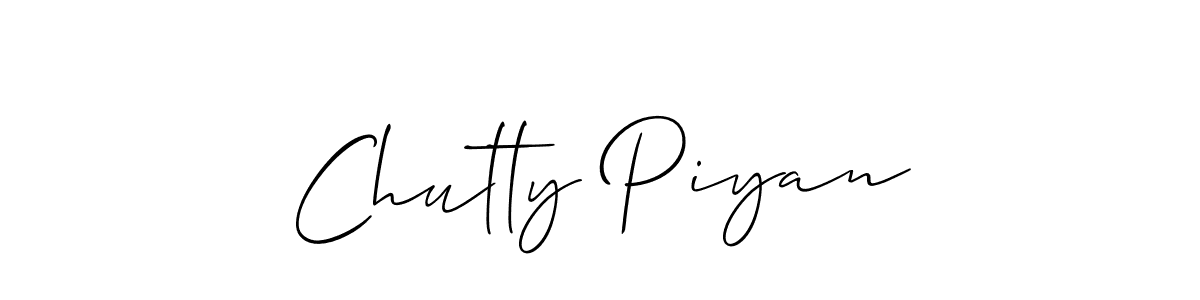Here are the top 10 professional signature styles for the name Chutty Piyan. These are the best autograph styles you can use for your name. Chutty Piyan signature style 2 images and pictures png