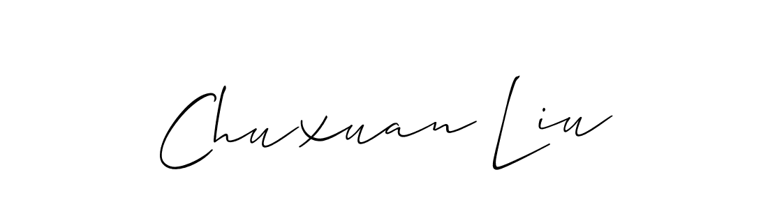 Here are the top 10 professional signature styles for the name Chuxuan Liu. These are the best autograph styles you can use for your name. Chuxuan Liu signature style 2 images and pictures png