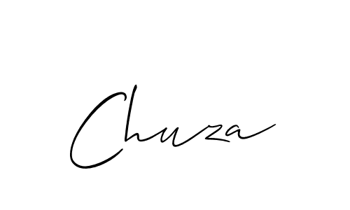 Chuza stylish signature style. Best Handwritten Sign (Allison_Script) for my name. Handwritten Signature Collection Ideas for my name Chuza. Chuza signature style 2 images and pictures png