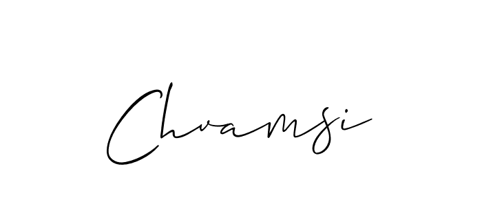 Make a short Chvamsi signature style. Manage your documents anywhere anytime using Allison_Script. Create and add eSignatures, submit forms, share and send files easily. Chvamsi signature style 2 images and pictures png