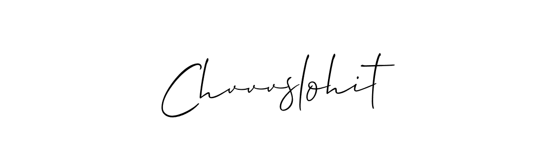 Best and Professional Signature Style for Chvvvslohit. Allison_Script Best Signature Style Collection. Chvvvslohit signature style 2 images and pictures png